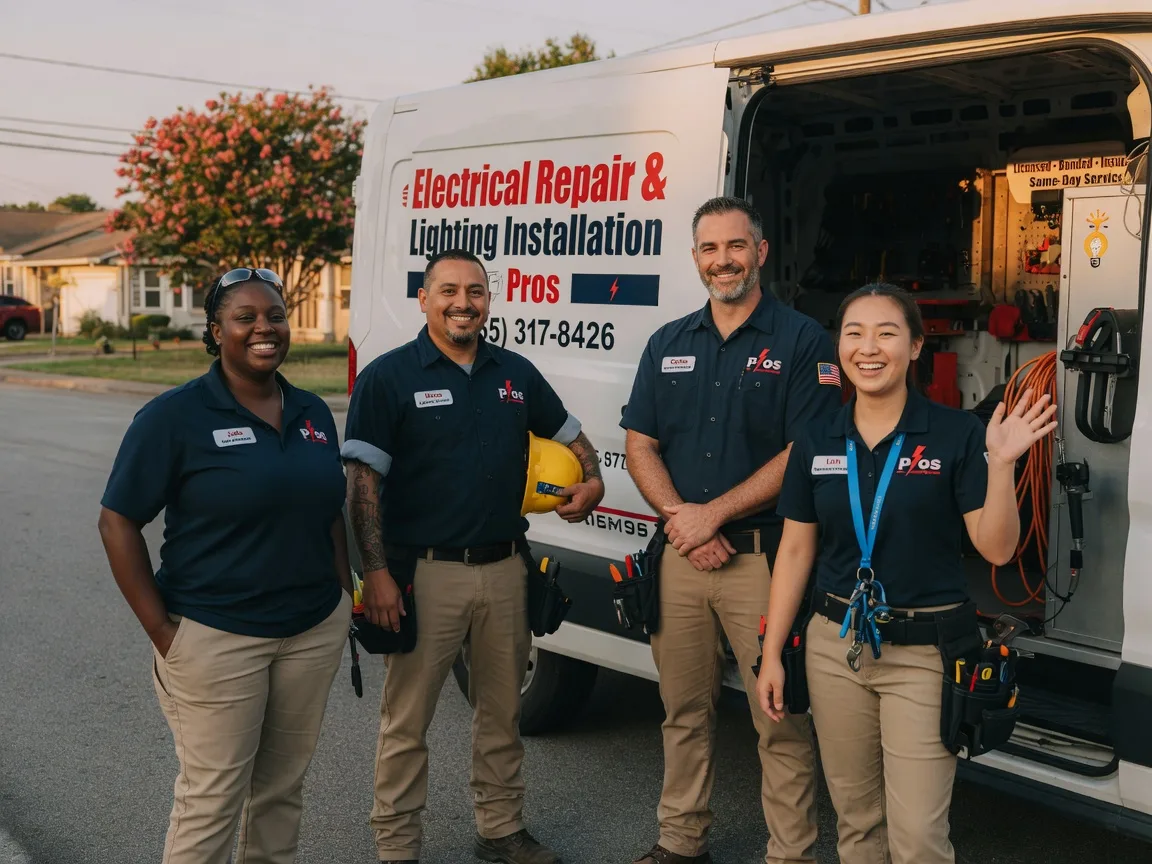 Licensed Electrician company in Ben Franklin, TX